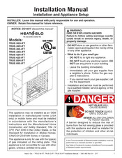 Heat & Glo TRUE-50H-IFT Installation Manual