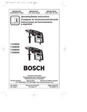 Bosch 11219EVS Operating/Safety Instructions Manual