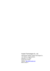 Huawei Airbridge cBTS3612 Maintenance Manual