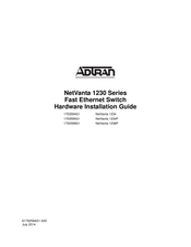 Adtran NetVanta 1234P Hardware Installation Manual