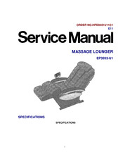 Panasonic EP3203-U1 Service Manual