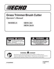 Echo SRM-261 Operator's Manual