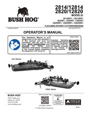 Bush Hog 12820RR1 Operator's Manual