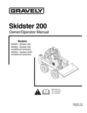 Gravely Skidster 200 Owner's/Operator's Manual