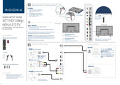 Insignia NS-40D510CA21 Quick Setup Manual