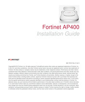 Fortinet AP433i Installation Manual