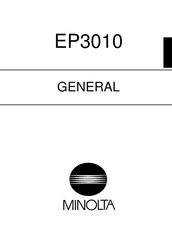 Minolta EP3010 Manual