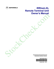 Motorola IRRInet-XL Owner's Manual
