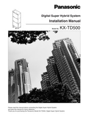 Panasonic KX-T96175 Installation Manual