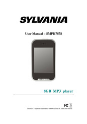 Sylvania SMPK7878 User Manual