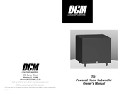 Dcm TB1 Owner's Manual