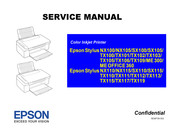 Epson Stylus Printer SX100 Service Manual
