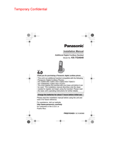 Panasonic KX-TGA640 Installation Manual