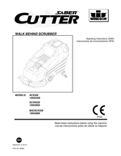 Windsor SCX326 10052400 Operating Instructions Manual