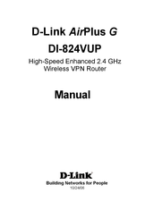D-Link AirPlus GDI-824VUP Manual