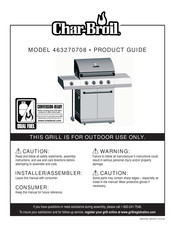 Char-Broil 463270708 Product Manual