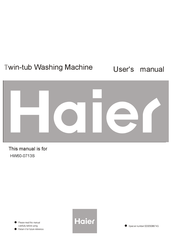 Haier HW60-0713S User Manual