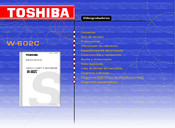 Toshiba W-602C Service Manual
