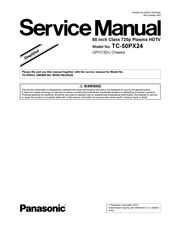 Panasonic Viera TC-50PX24 Servise Manual
