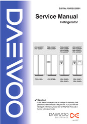 Daewoo FRU-57BB series Service Manual