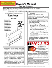 Heatilator CRAVE8472 Owner's Manual