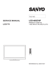 Sanyo LCD-40XZ10F Service Manual