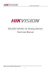 HIKVISION DS-2CC112PN-A Technical Manual