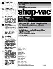 Shop-Vac 86L User Manual