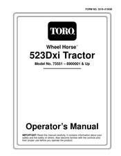 Toro 73551 Operator's Manual