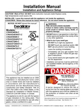 Heatilator CRAVE6048ST-C Installation Manual