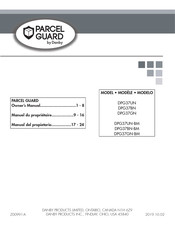 Danby Parcel Guard DPG37GN Owner's Manual