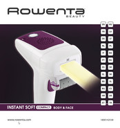 Rowenta INSTANT SOFT COMPACT BODY & FACE Manual