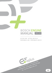 Bosch Active Line Plus Series Manual