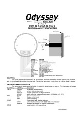 Dakota Digital Odyssey II Series Quick Start Manual