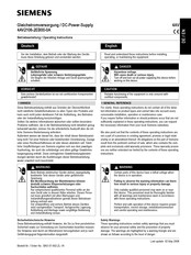Siemens 4AV2106-2EB00-0A Operating Instructions Manual