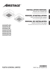 Fujitsu Airstage AUUA4TLAV1 Installation Manual