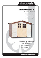 D Cor Et Jardin Modules Manuals Manualslib