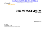 Fluke DTX-MFM User Manual