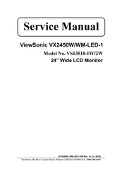 ViewSonic VS13518-1W Service Manual