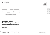 Sony PlayStation Portable PSP-2001 Safety And Support