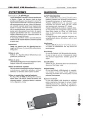 Digicom PALLADIO USB Bluetooth Manual