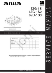 Aiwa 6ZG-1S3 Manual
