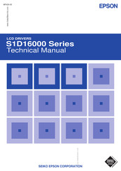 Epson SED1672D1B Technical Manual