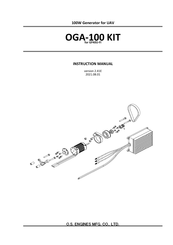 O.S. engine OGA-100 KIT Instruction Manual