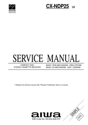 Aiwa CX-NDP25 Service Manual