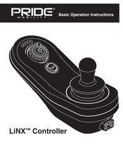 Pride Mobility LiNX Controller Basic Operation Instructions