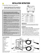 Simrad Lowrance B265LH Installation Instructions