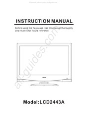 Curtis LCD2443A Instruction Manual