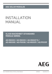 AEG AS-P 9 Series Installation Manual