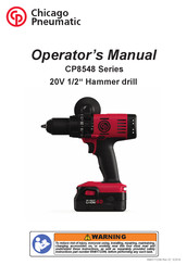 Chicago Pneumatic CP8528 Operator's Manual